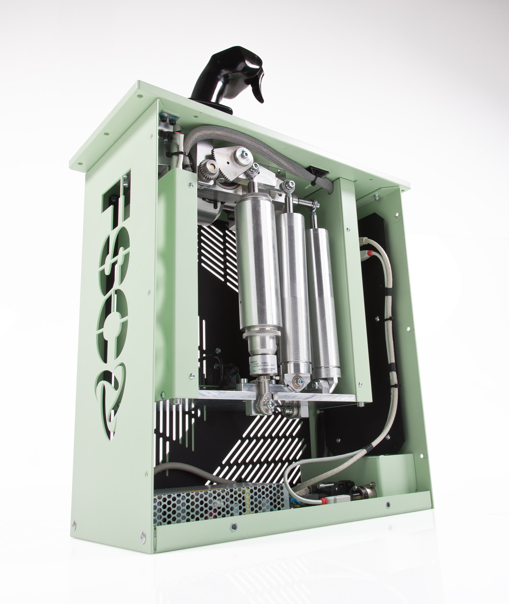 FSC A320 SIDESTICK PRO CON CELLE DI CARICO PROSPETTIVA 1